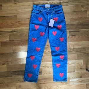 NWT REVICE Ex-Boyfriend / I Still Love You Jeans